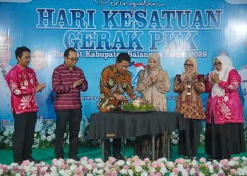 Peringatan HKG PKK Balangan Dimeriahkan Beragam Lomba