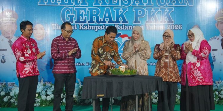 Peringatan HKG PKK Balangan Dimeriahkan Beragam Lomba
