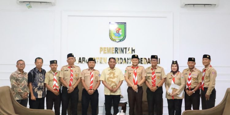 Bupati Serdang Bedagai Berikan Santunan JKM kepada Ahli Waris Korpri