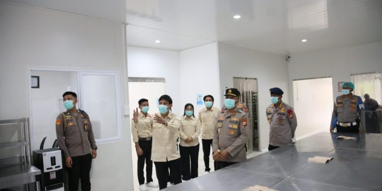 Kapolda Bengkulu Tinjau Dapur SPPG Brimob Kandang untuk Pastikan Kualitas Gizi