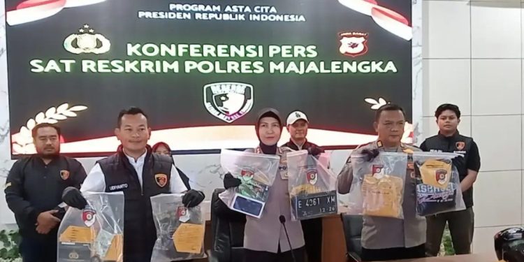 Polres Majalengka Tangkap Pelaku Begal Sadis di Cigasong