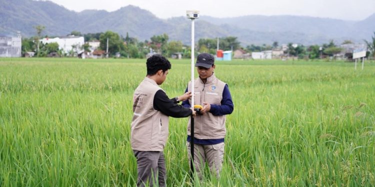 Kementerian ATR/BPN Uji Coba Sistem Pengukuran Tanah Terjadwal