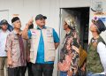Kunjungan Kaposko Aceh PRR ke Huntara Jamur Ujung Disambut Hangat
