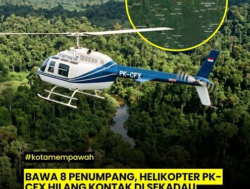 Standar Keselamatan Penerbangan Indonesia Diuji Pasca Kecelakaan Helikopter di Kalimantan