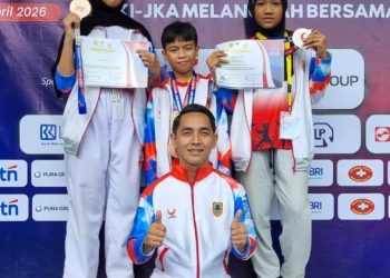 Atlet Karate Balangan Raih Medali di Kejurnas ASKI Jakarta