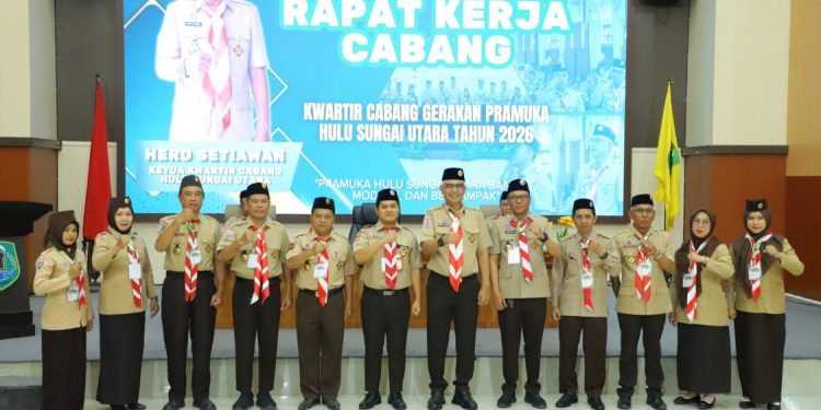 Kwarcab Hulu Sungai Utara Gelar Rakerda untuk Program Pramuka 2026