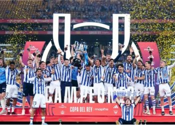 Real Sociedad Raih Gelar Copa del Rey Usai Kalahkan Atletico Madrid Lewat Adu Penalti