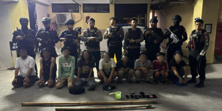 Brimob Polda Metro Jaya Berhasil Cegah Tawuran di Jakarta Timur