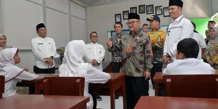 Pembangunan 26 Ruang Kelas Darurat di Sumbar Sediakan Fasilitas Belajar Nyaman
