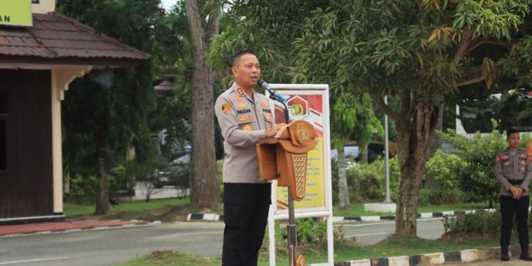 Polres Kutai Timur Kirim 73 Personel Dalmas ke Samarinda