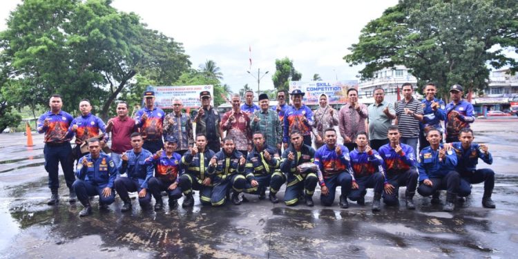 Wali Kota Jambi Dukung Tim Damkartan Berlaga di Kompetisi Nasional Palembang