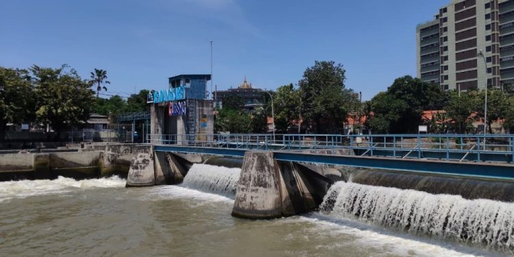 Pemeliharaan Bendung Gubeng, Debit Kali Mas Akan Meningkat