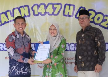 Korpagama Adakan Halalbihalal dan Berikan Penghargaan kepada 16 Pegawai Purnatugas