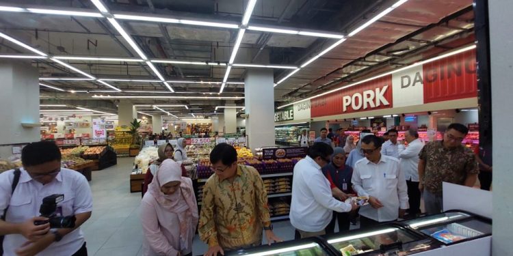 BPJPH Lakukan Inspeksi Mendadak di Lotte Mart, Tekankan Pemisahan Produk Halal dan Non-Halal