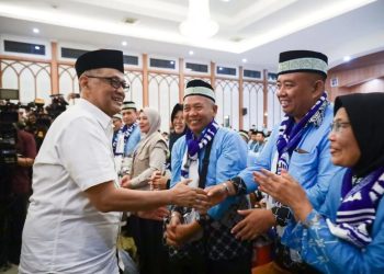 Menteri Haji dan Umrah Resmi Berangkatkan Kloter Pertama Jemaah Haji 2026