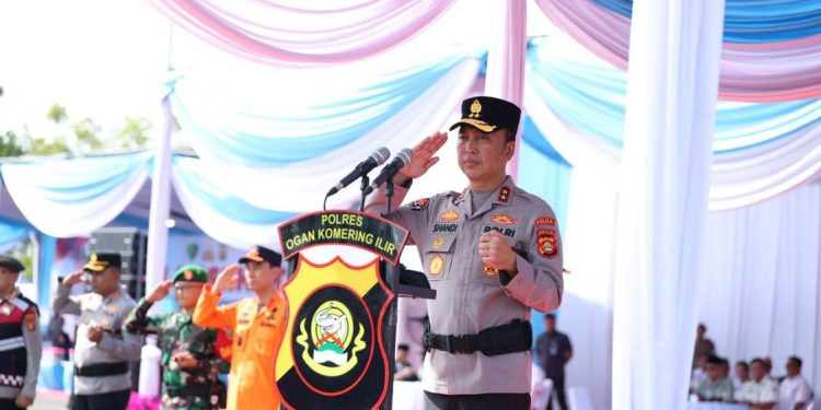 Kapolda Sumsel Gelar Apel Sabuk Kamtibmas di OKI, Libatkan Berbagai Komponen Masyarakat