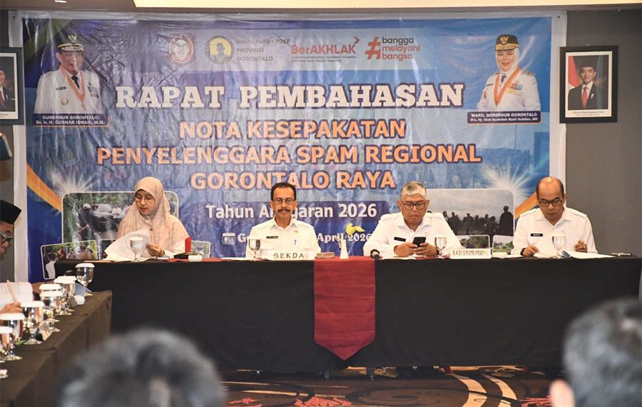 Pemprov Gorontalo Matangkan Aturan Pengelolaan Air Minum Regional