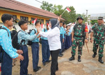 TMMD ke-128 Dorong Pembangunan dan Pemberdayaan Desa di Kobar