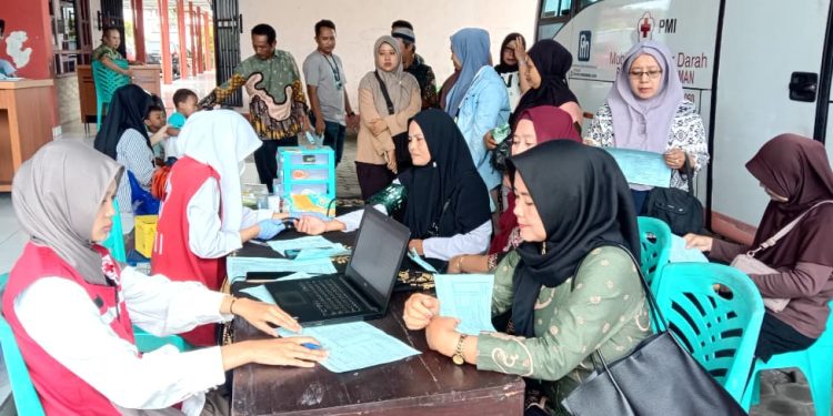 Dinas Sosial Sleman Adakan Donor Darah untuk Peringati Hari Jadi ke-110