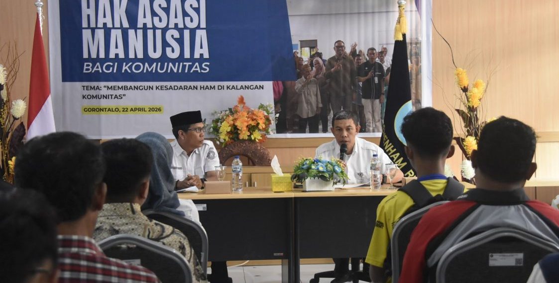 Kanwil KemenHAM Gorontalo Tingkatkan Kapasitas HAM di Komunitas Lokal