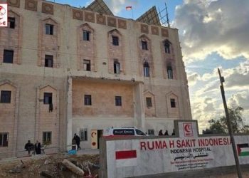 Indonesia Kecam Pemasangan Spanduk Propaganda Israel di RS Indonesia di Gaza