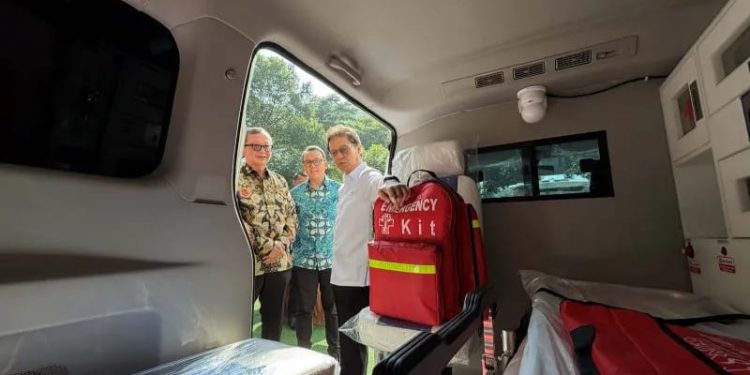 Satgas PRR Distribusikan Lima Ambulans dari Kemenkes ke Aceh Tengah