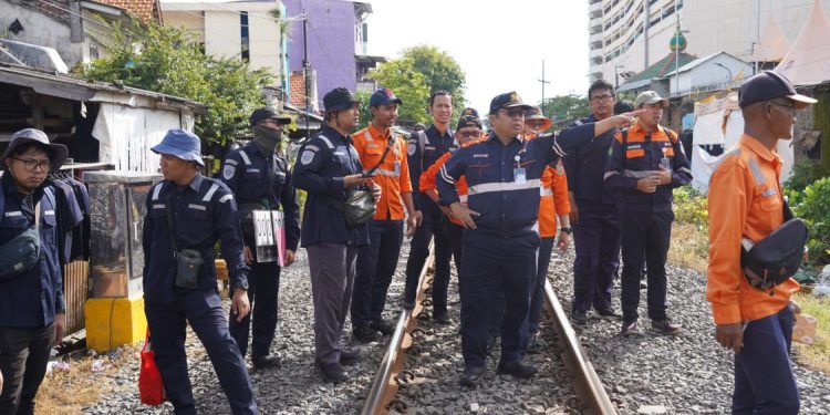 PT KAI dan BTP Surabaya Lakukan Cek Lintas untuk Proyek Jalur Ganda