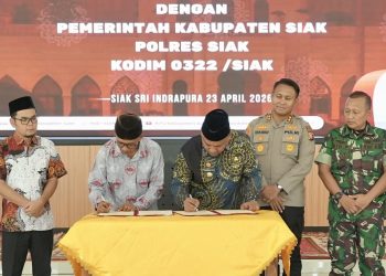 Pemkab Siak Jalin Kerja Sama untuk Pemilu yang Aman dan Berkualitas