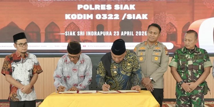 Pemkab Siak Jalin Kerja Sama untuk Pemilu yang Aman dan Berkualitas