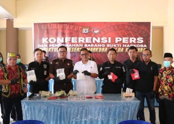 Polda Kaltara Laksanakan Pemusnahan Barang Bukti Narkoba dari Pengungkapan Februari hingga April 2026