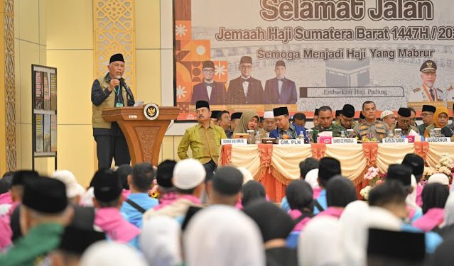 Pemprov Sumbar Siapkan Layanan Haji 2026, 384 Jamaah Kloter Pertama Diberangkatkan