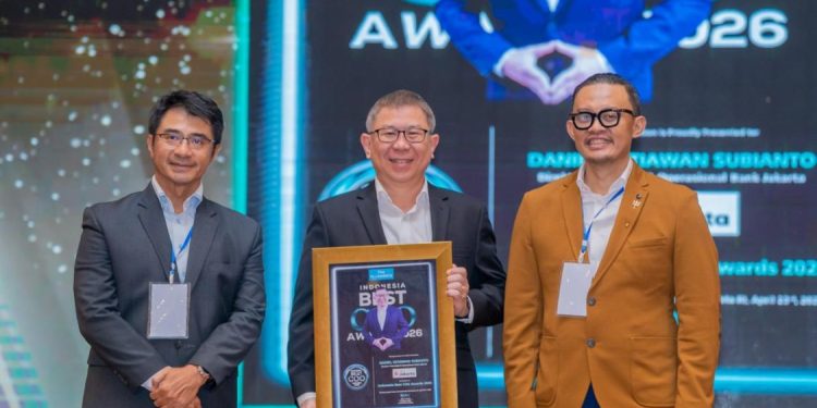 Bank Jakarta Raih Penghargaan CEO dan COO Terbaik 2026