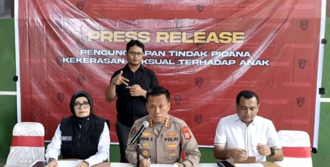 Tiga Pelaku Pelecehan Seksual Anak di Makassar Ditangkap Polda Sulsel