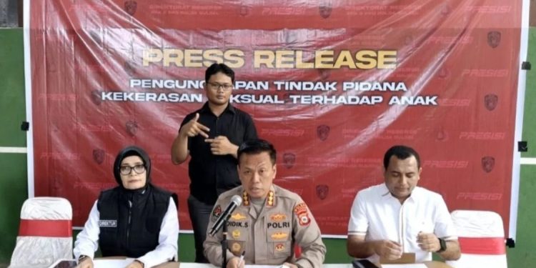 Tiga Pelaku Pelecehan Seksual Anak di Makassar Ditangkap Polda Sulsel