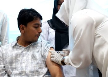 Dinas Kesehatan Aceh Gelar Vaksinasi MR untuk Tenaga Kesehatan