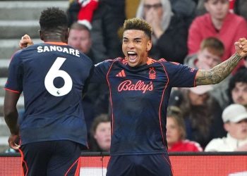 Nottingham Forest Menang Telak 5-0 atas Sunderland