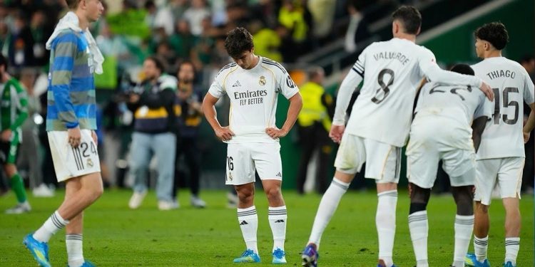 Real Madrid Ditahan Imbang oleh Real Betis dengan Skor 1-1