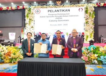 Dinkes Gorontalo dan PAPDI Jalin Kerja Sama Tingkatkan Layanan Medis