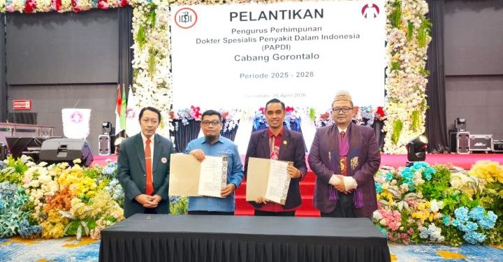 Dinkes Gorontalo dan PAPDI Jalin Kerja Sama Tingkatkan Layanan Medis