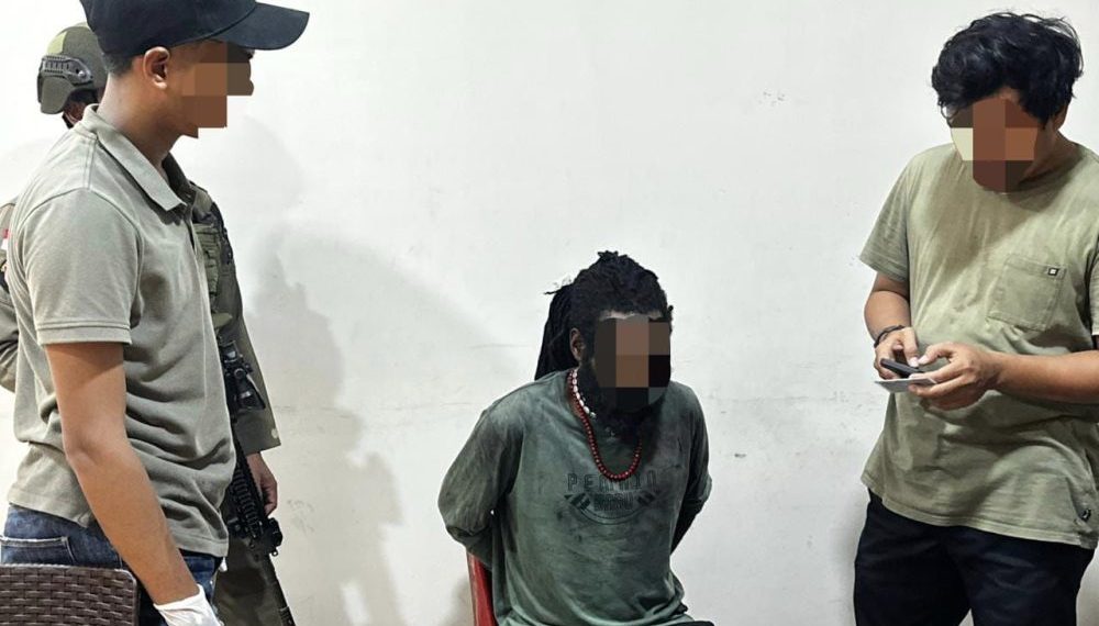 Anggota KKB Ditangkap Satgas Damai Cartenz di Timika