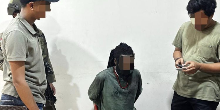 Anggota KKB Ditangkap Satgas Damai Cartenz di Timika