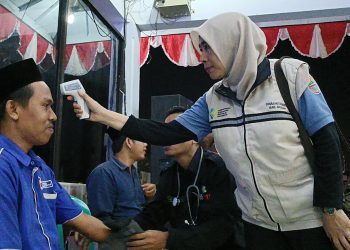 Dinas Kesehatan Batang Lakukan Pemeriksaan Kesehatan Pengemudi Bus