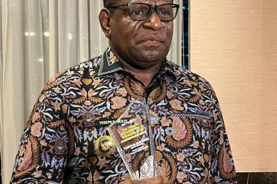 Bupati Merauke Raih Penghargaan Kepemimpinan Strategis di National Governance Award 2026