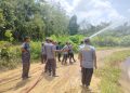 Pelatihan Satlinmas Sungai Pumpung Tingkatkan Kesiapan Hadapi Karhutla
