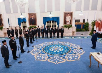 Presiden Prabowo Lantik Enam Pejabat Baru di Kabinet Merah Putih