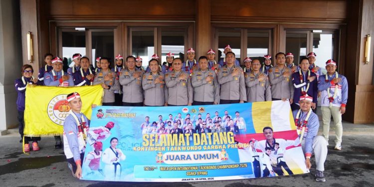 Kontingen Taekwondo Garbha Presisi Polri Raih Juara Umum di WATA Championship 2026