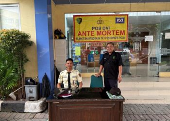 Penanganan Jenazah Korban Kecelakaan Kereta di RS Polri