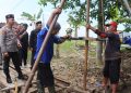Polres Demak Dirikan Sumur Bor untuk Warga Terdampak Banjir di Trimulyo
