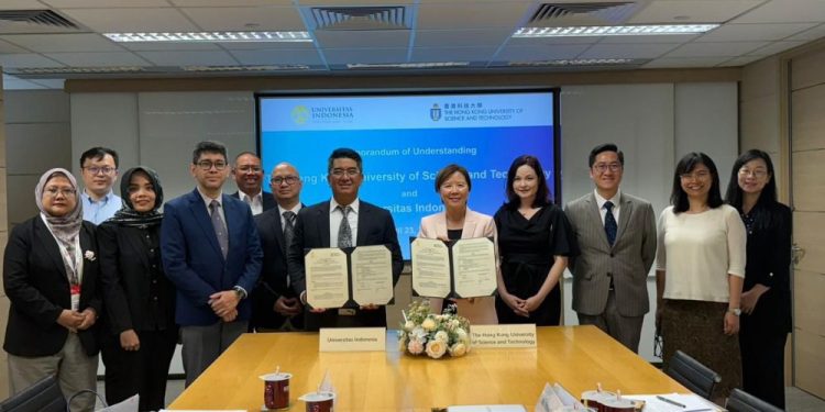 Universitas Indonesia Jalin Kerja Sama Riset dengan Universitas Hong Kong