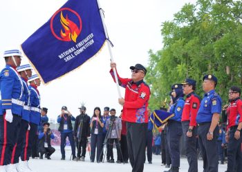 Kompetisi Keterampilan Pemadam Kebakaran Nasional Digelar di Palembang